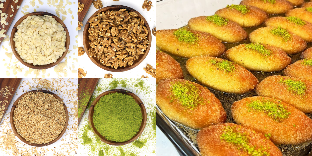 Ramazan Tarifi Serisi 9: Kuruyemişli Bal Şerbetli İrmik Tatlısı