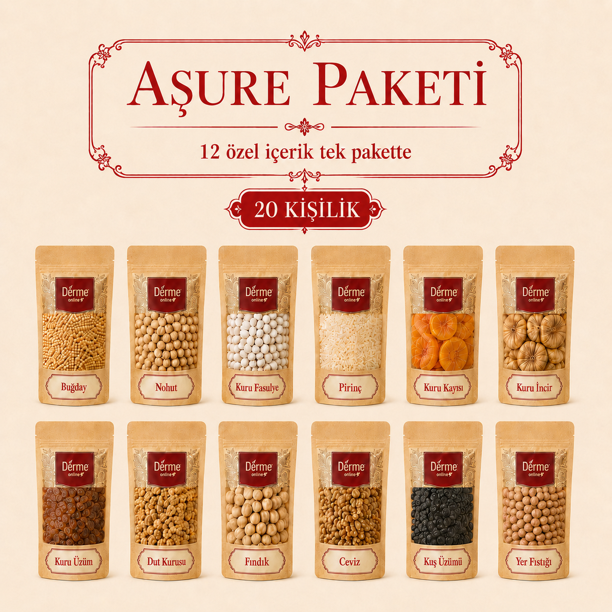 Aşure Paketi - Büyük Paket