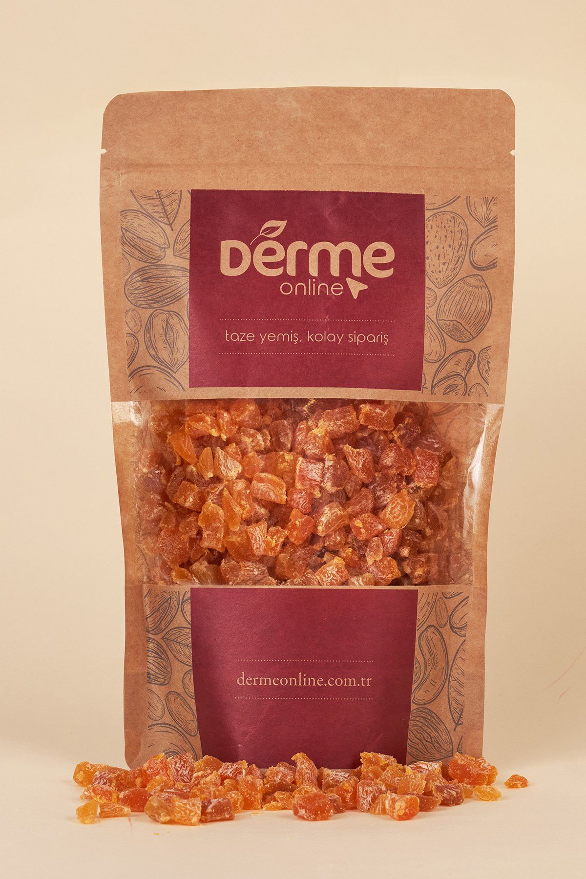 Kuru Kayısı - Küp Kesilmiş 250 Gram